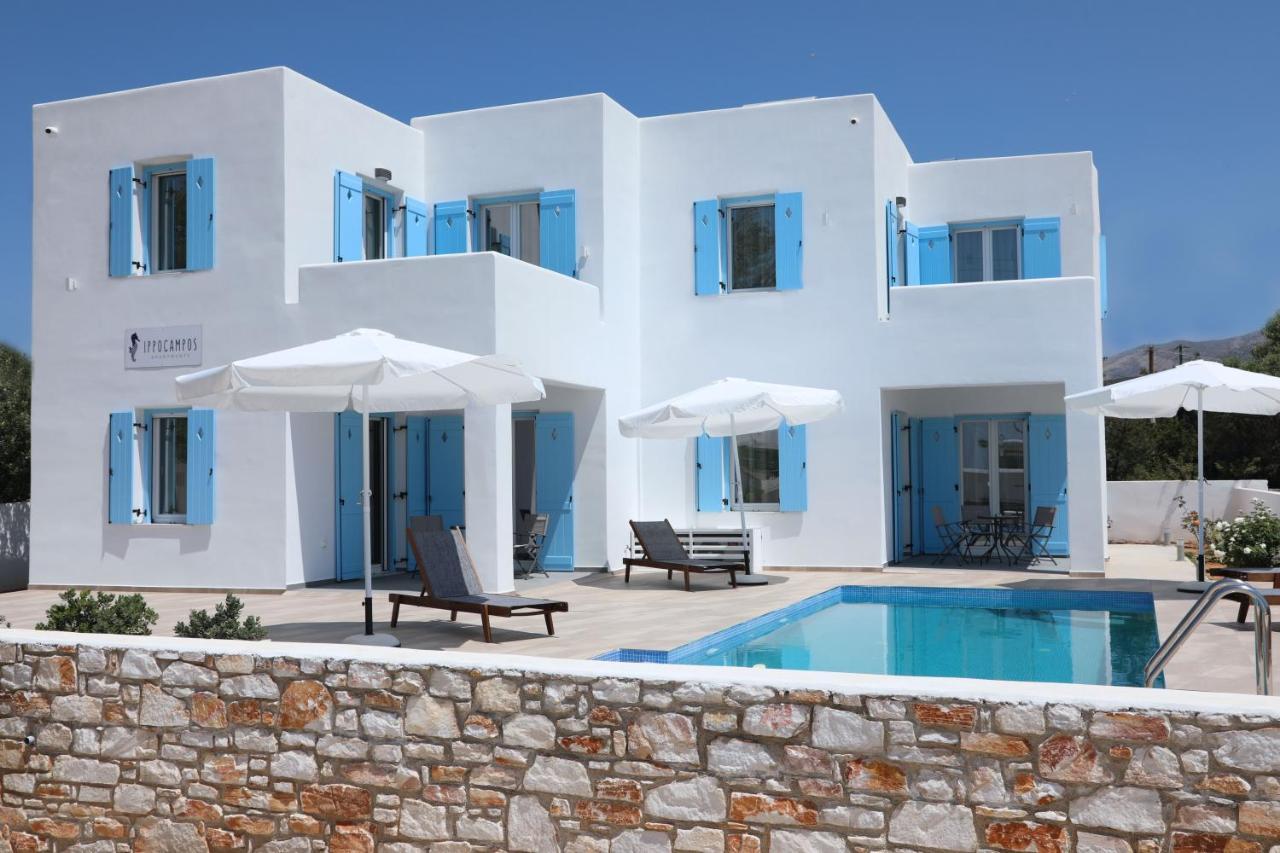 Ippocampos Seaside Serenity - Unwind At Paros Poolside Retreats Aliki  Exterior photo